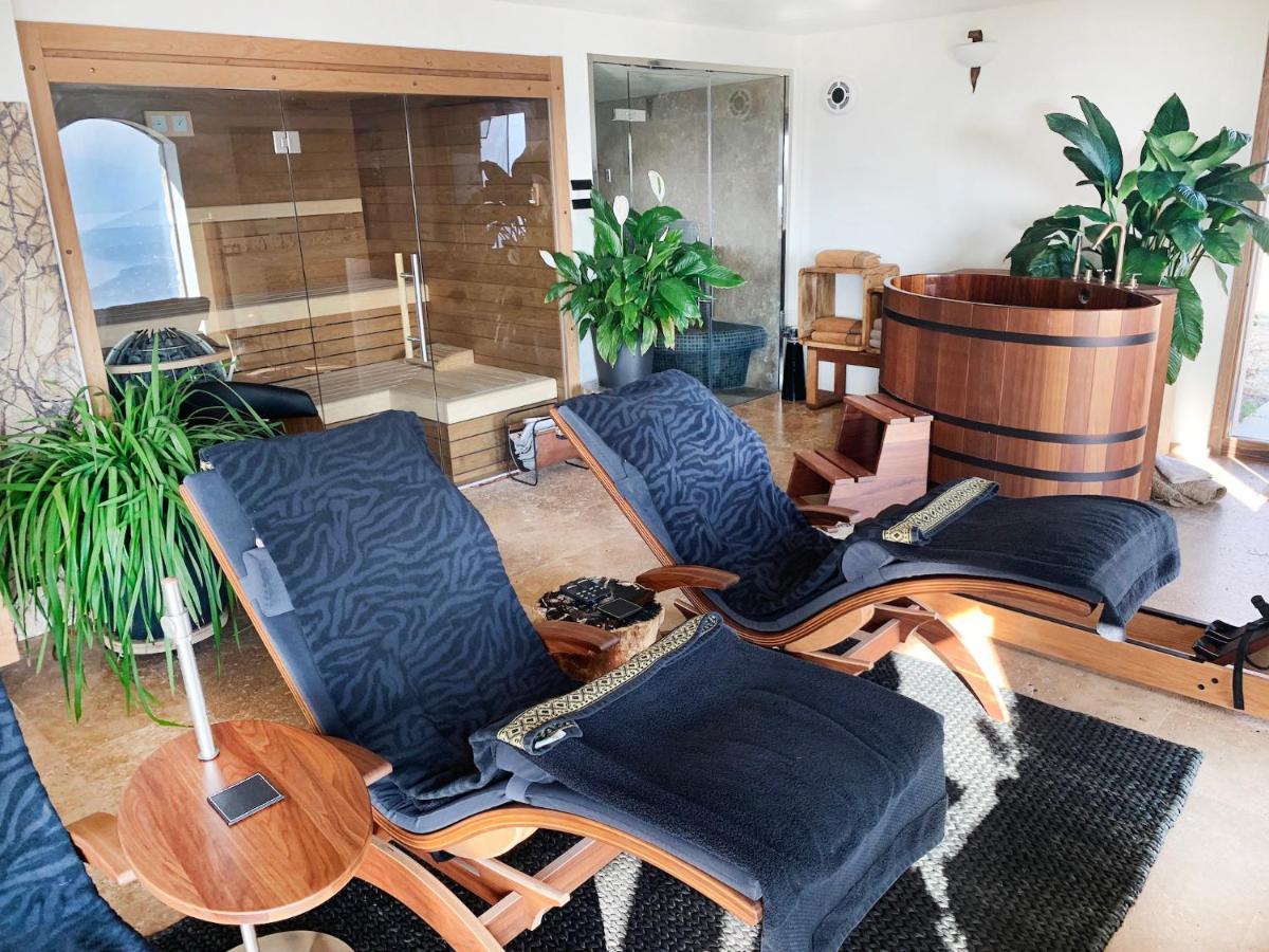Private Luxury Spa & Silence Retreat With Spectacular View Over The Lake Maggiore Stresa Exterior foto