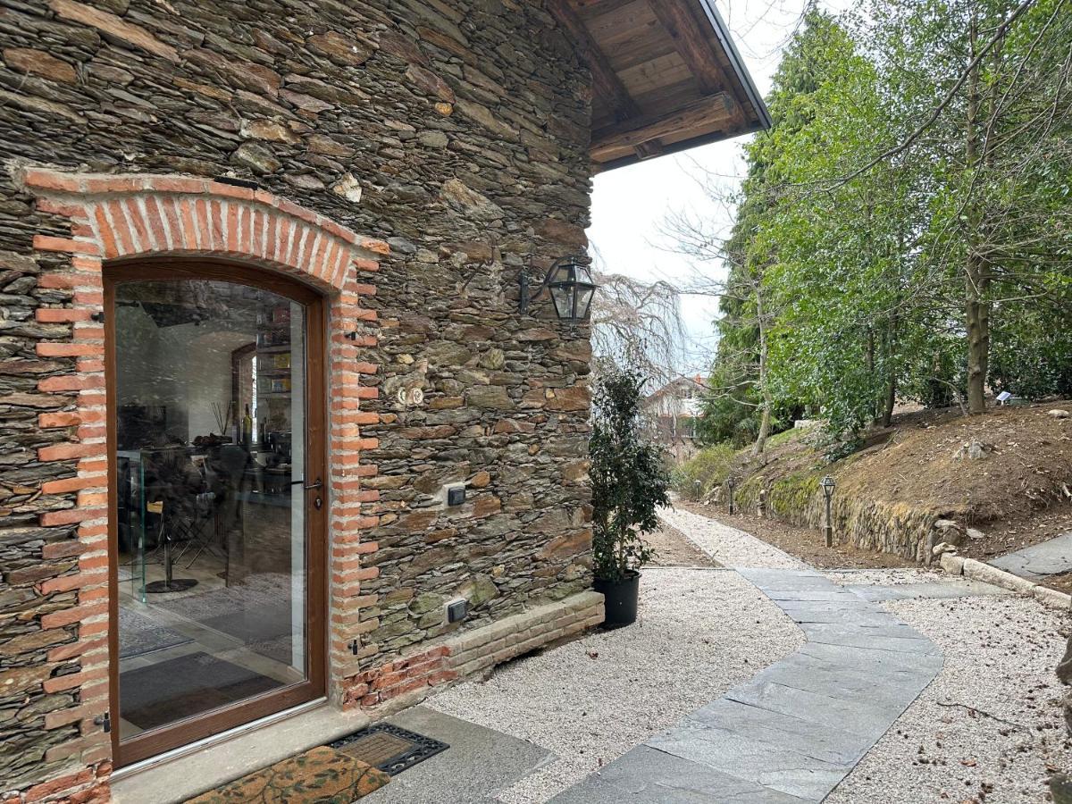 Private Luxury Spa & Silence Retreat With Spectacular View Over The Lake Maggiore Stresa Exterior foto