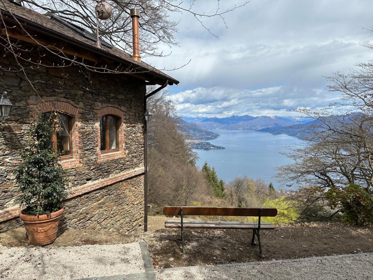 Private Luxury Spa & Silence Retreat With Spectacular View Over The Lake Maggiore Stresa Exterior foto