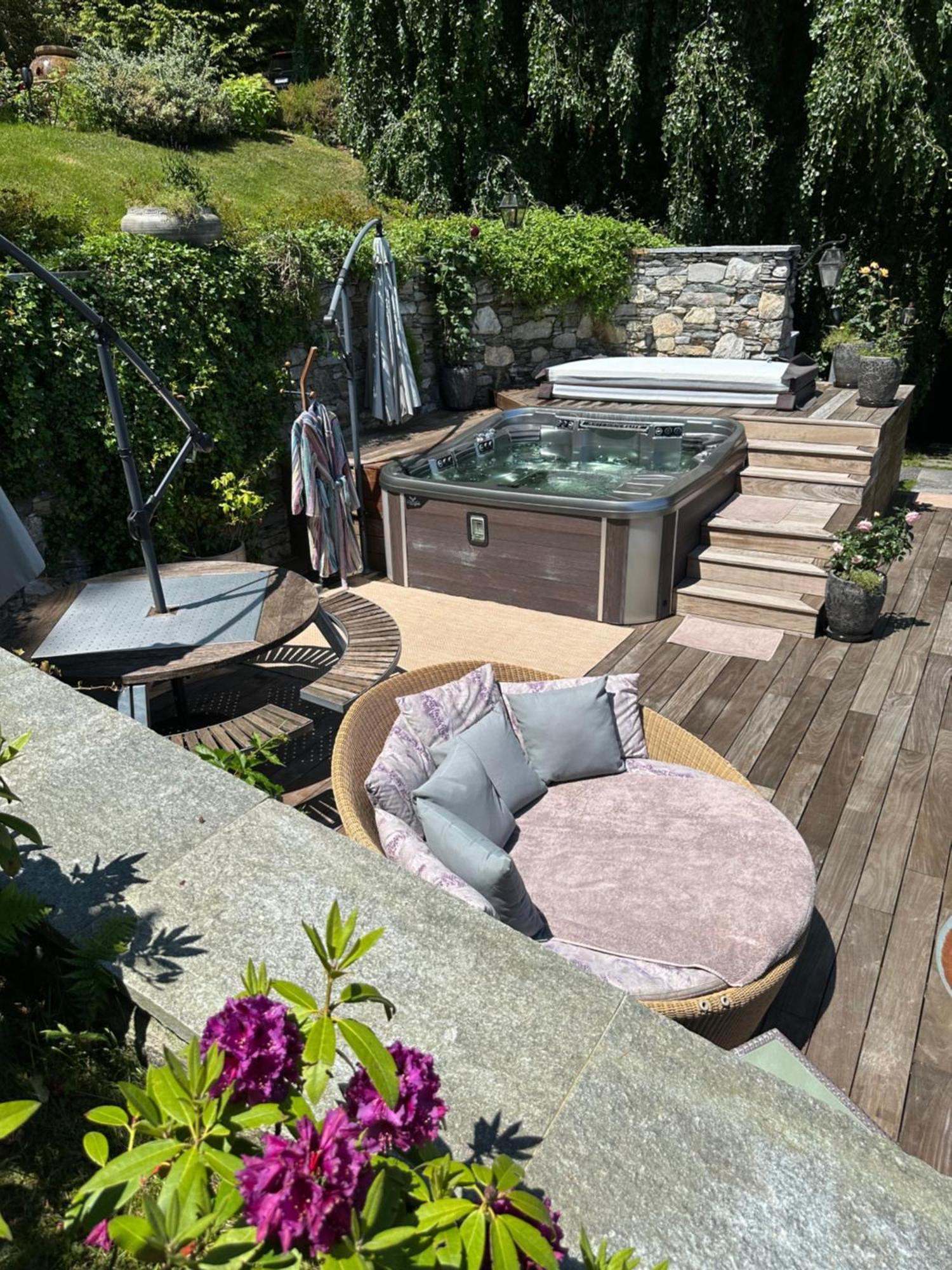 Private Luxury Spa & Silence Retreat With Spectacular View Over The Lake Maggiore Stresa Exterior foto