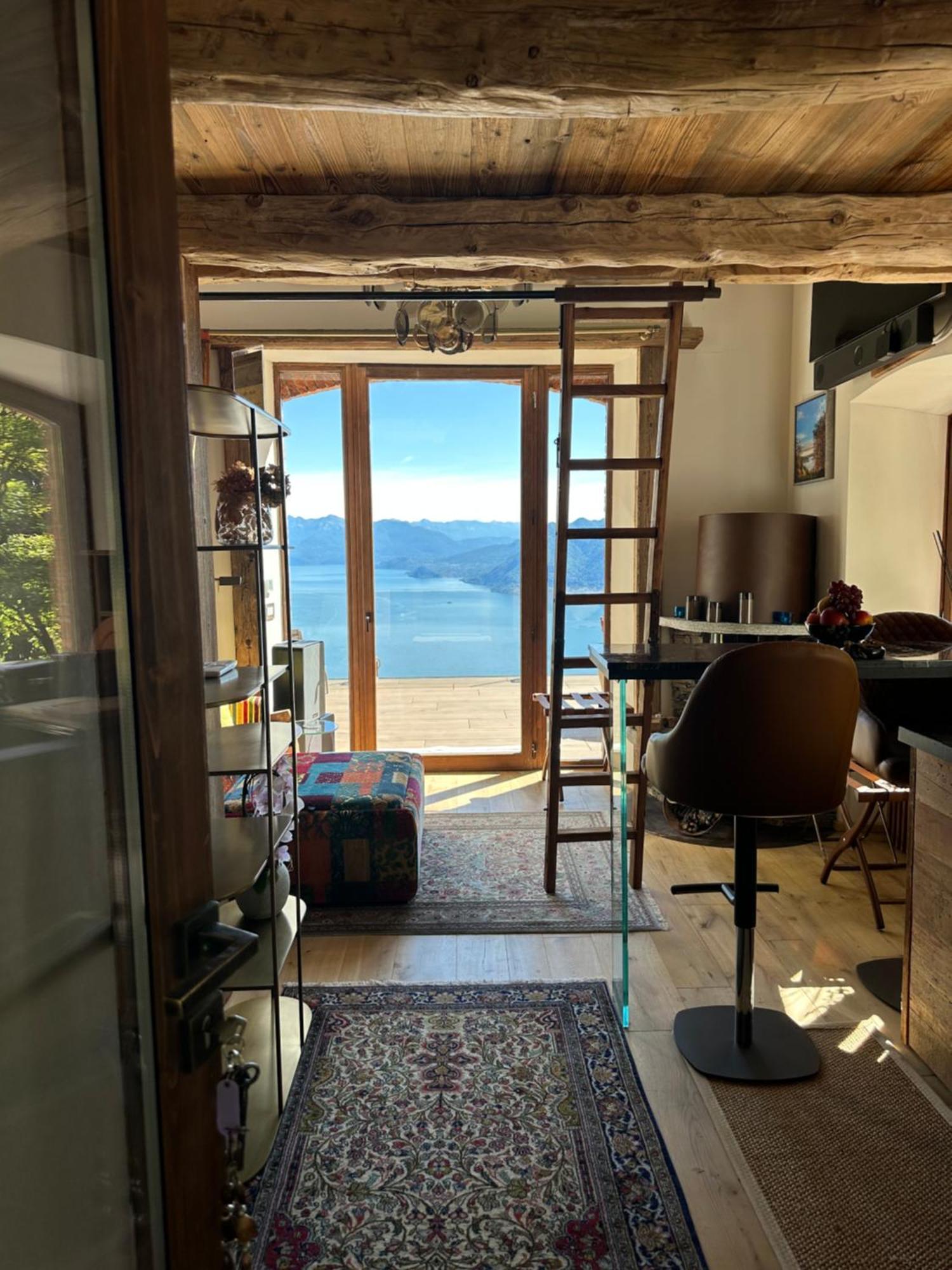 Private Luxury Spa & Silence Retreat With Spectacular View Over The Lake Maggiore Stresa Exterior foto